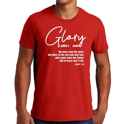Herren-Grafik-T-Shirt Glory – Christliche Inspiration