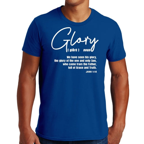 Herren-Grafik-T-Shirt Glory – Christliche Inspiration