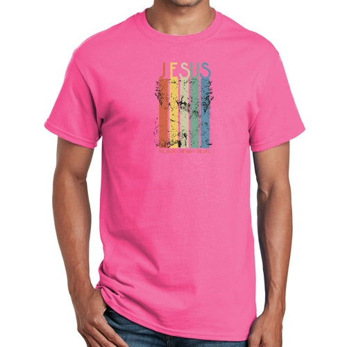 T-shirt graphique pour homme La vérité, le chemin, la vie
