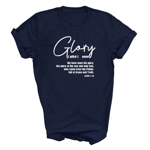 Mens Graphic T-shirt Glory - Christian Inspiration