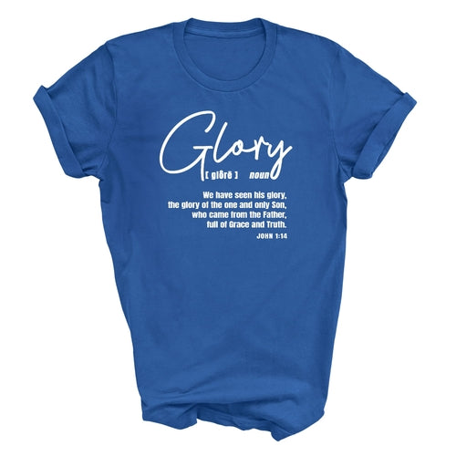 Mens Graphic T-shirt Glory - Christian Inspiration