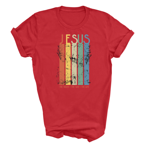 T-shirt graphique pour homme La vérité, le chemin, la vie
