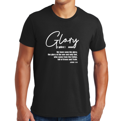 Mens Graphic T-shirt Glory - Christian Inspiration