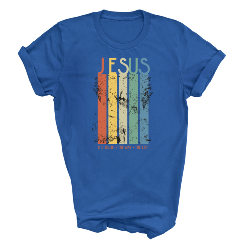 T-shirt graphique pour homme La vérité, le chemin, la vie