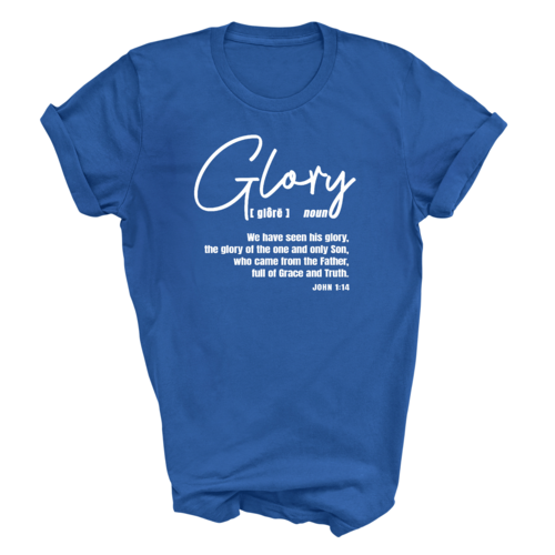 Mens Graphic T-shirt Glory - Christian Inspiration